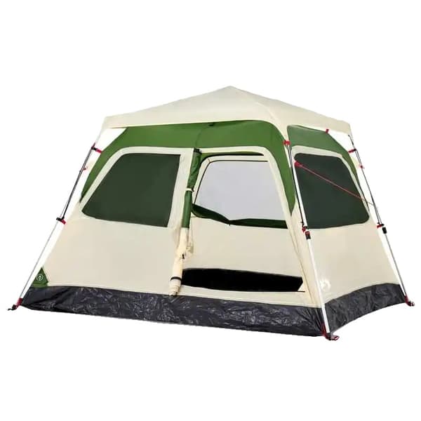 Campingtält, rymmer 3-4 personer, hållbar polyesterfiber,MULTI