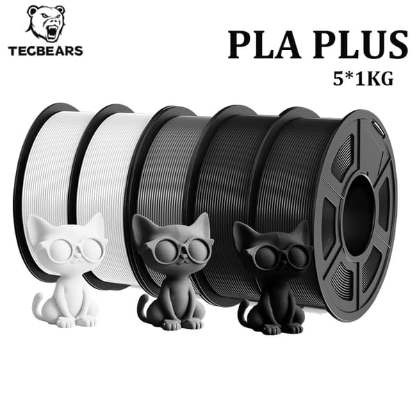 3D-printer filament, forbedret holdbarhed, boblefri design,PLA PLUS 2WT2BK1GY