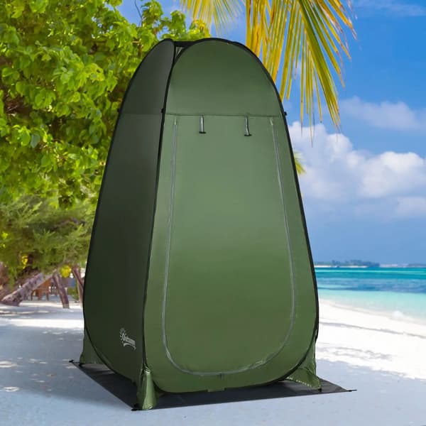 Campingtält, Pop-Up Design, UV-Skydd, grön