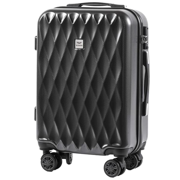 Kuffert, Polycarbonatmateriale, TSA-lås,GRÅ