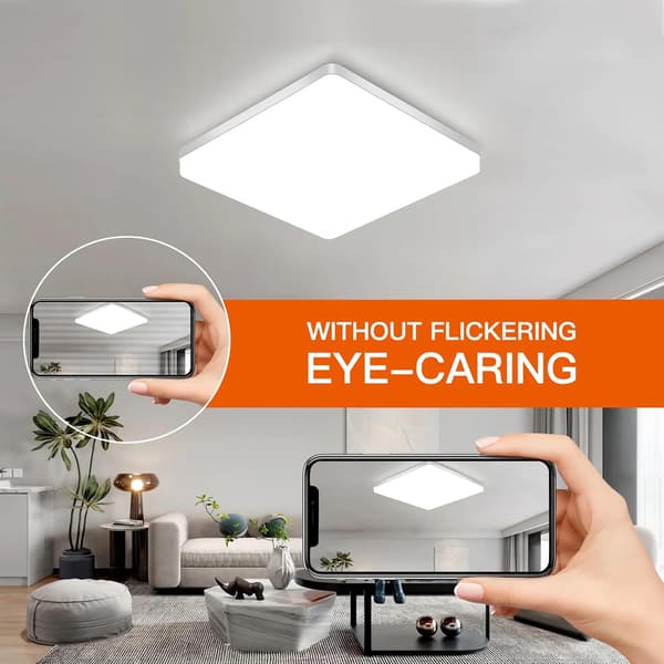 Taklampa, LED, Modern Design, VIT