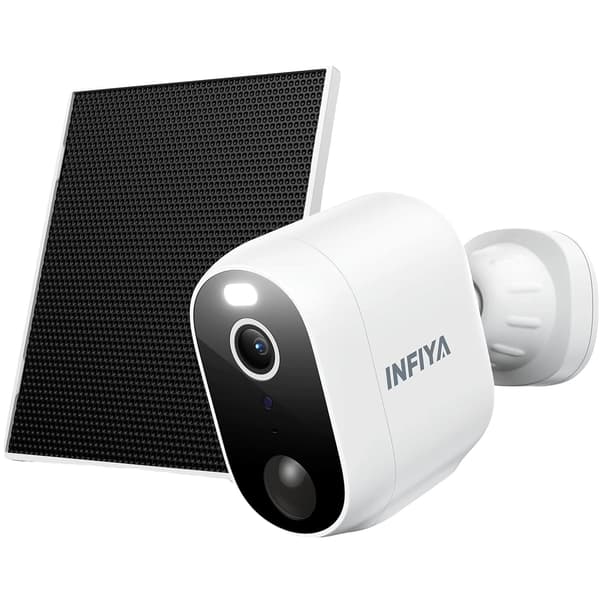 Säkerhetskamera, batteridriven, AI mänsklig detektion,1PCS