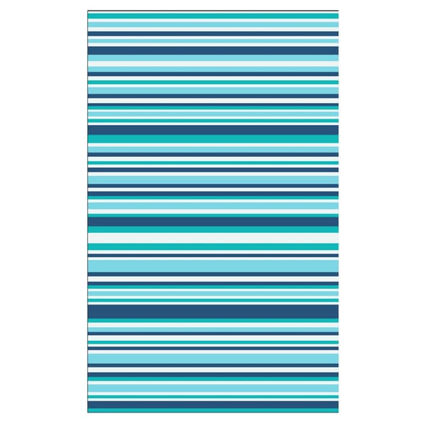Udendørs tæppe, vendbart design, UV-resistent,274x366cm, Mørk Khaki-b