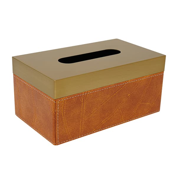 Tissue Box Holder, Modern Design, Mångsidig Organisatör,Apelsin