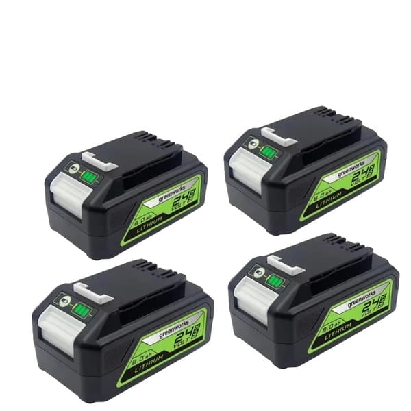 Litiumbatteri, 24V, 8000mAh kapacitet,4st