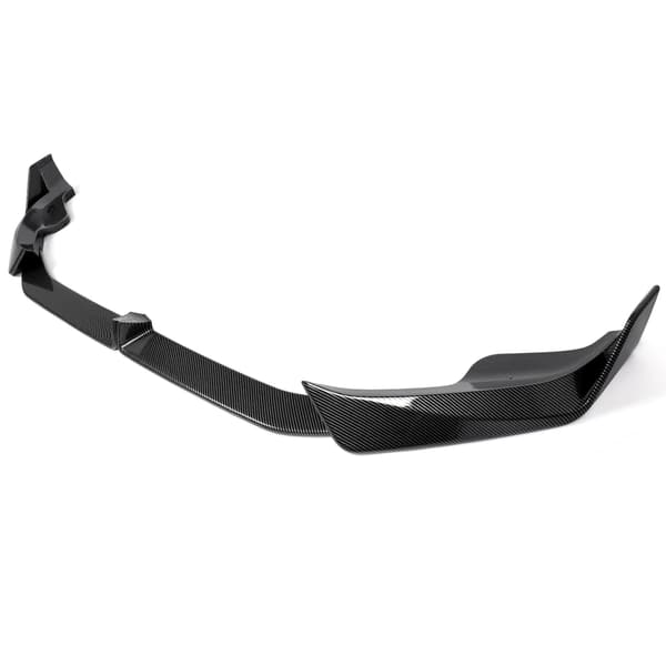Front Bumper Splitter, ABS Plast, Nem Installation,Kulfiberlook