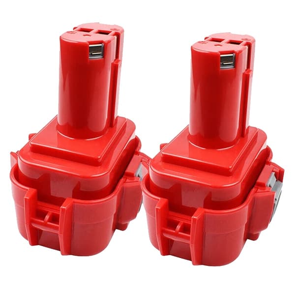 Erstatningsbatteri, 9.6V, 4000mAh,2 stykker