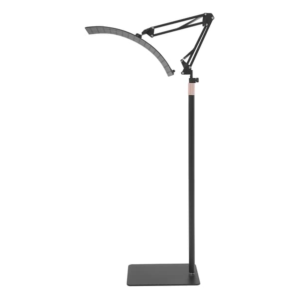 Rødt Lys Terapi Lampe, Infrarød Varmebehandling, Justerbar Stativ,Sort