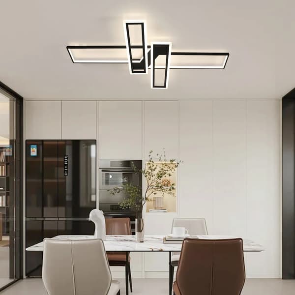Loftlampe, Moderne Design, Energi Effektiv LED,sort