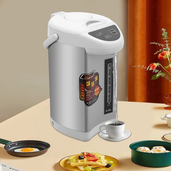 Vattenkokare, 750W Effekt, 4L Kapacitet,GRÅ