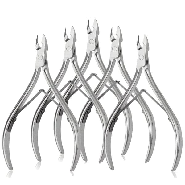 Neglebåndssaks, Rustfrit Stål Materiale, Ergonomisk Design,5pcs