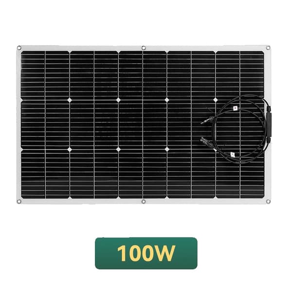 Solpaneler, Fleksibelt Design, Høj Effektivitet,100W