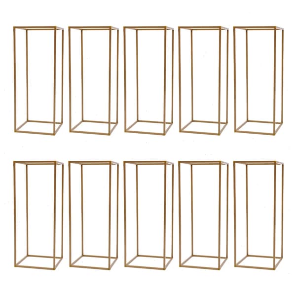 Blomsterställset, Modern Design, 10 Delar,Guld