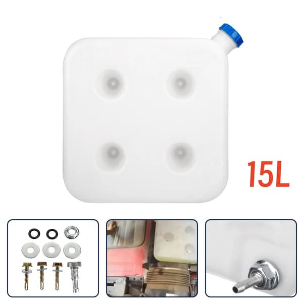 Bränsletank, läckagesäker design, enkel installation, 15L