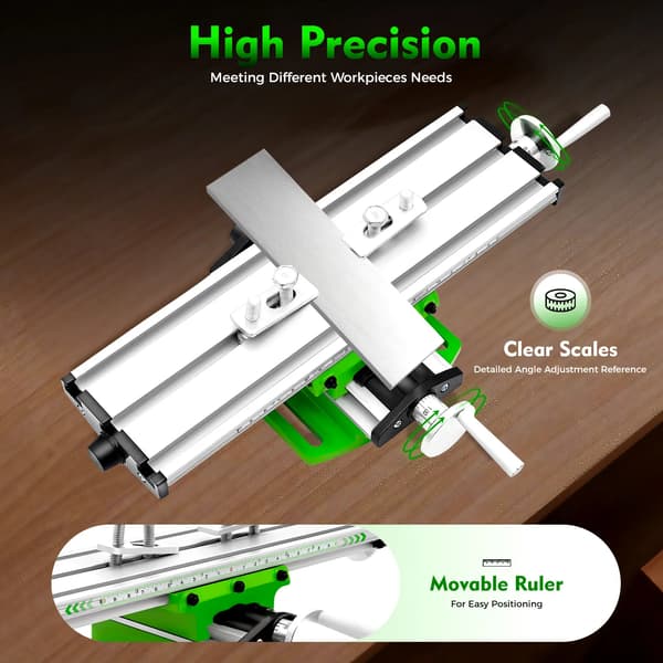 Arbetsbord, Justerbar Design, Hög Precision,Silver