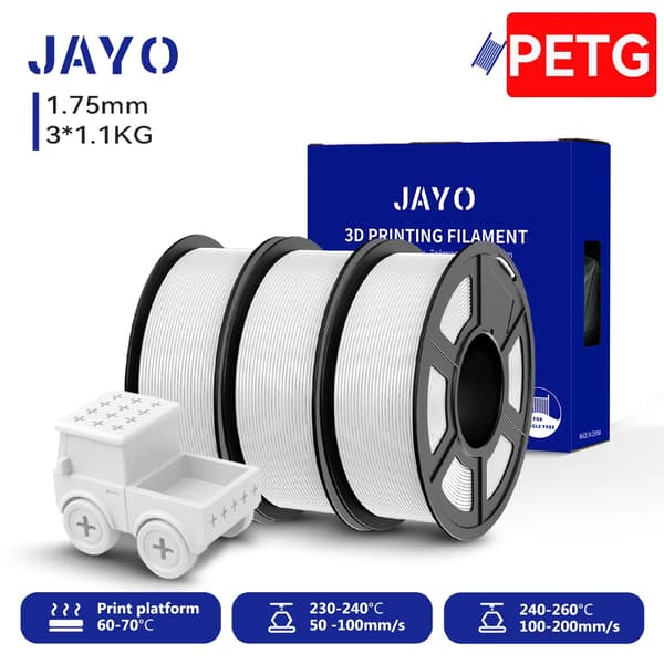 3D Printer Filament, PETG Material, Høj Styrke,PETG 3WT