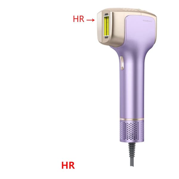 Epilator, smertefri hårfjerning, smart hudsensor,en HR