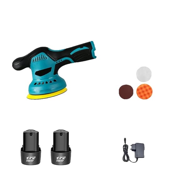 Bilhårare, Justerbar Hastighet, Lättviktsdesign,EU, 2 Batterier Set