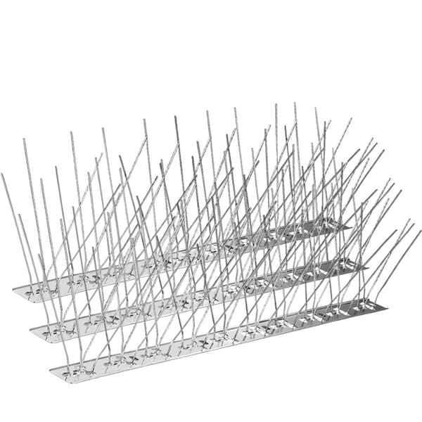 Anti-Due Spidser, Holdbart Rustfrit Stål, Nem Installation,3PCS-15 Torne