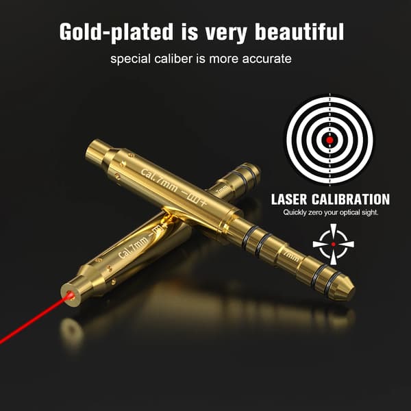 Vapenaccessoar, Precision Kalibrering, Hållbar Konstruktion,7mm Röd