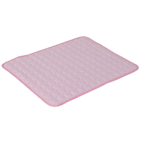 Kølemåtte, Ikke-giftigt materiale, Holdbart design,Pink, M 62x50cm