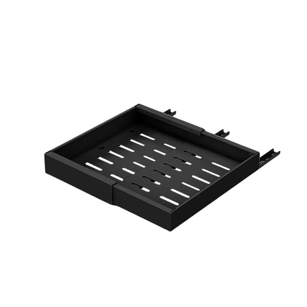 Skabsorganisator, Utrækkelig Design, Kraftig Konstruktion,Sort