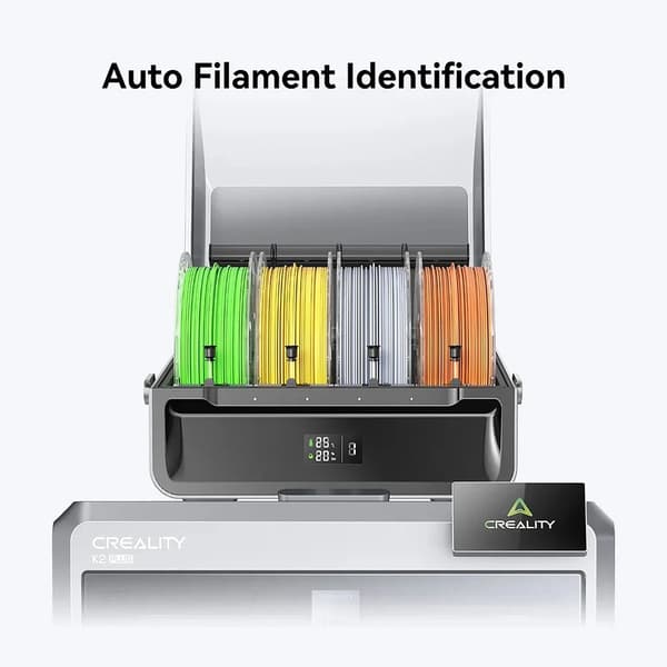 Filamentlagringssystem, Stöder 4 filamentfack, Fuktsskydd,Filament System