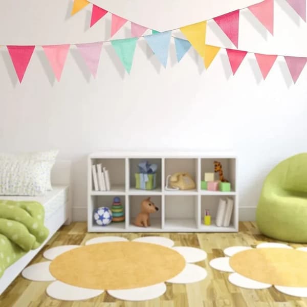 Vimpelflag, Farverigt Design, Festlig Dekoration,Farverig