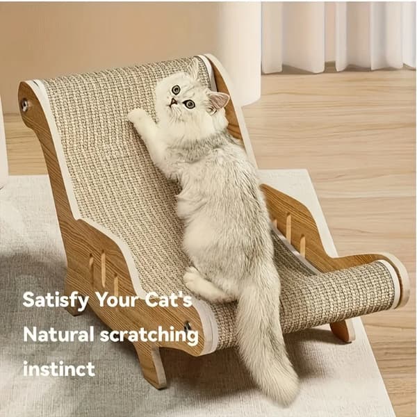 Kat Kløestol, Holdbart Materiale, Pladsbesparende Design,Pet Kat Pote Lounge Stol