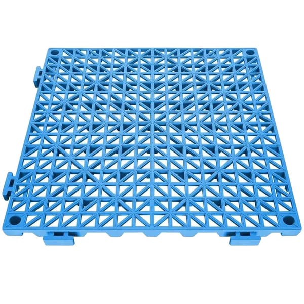 Sammanlänkande Plattor, PVC Material, Modern Design, Blå