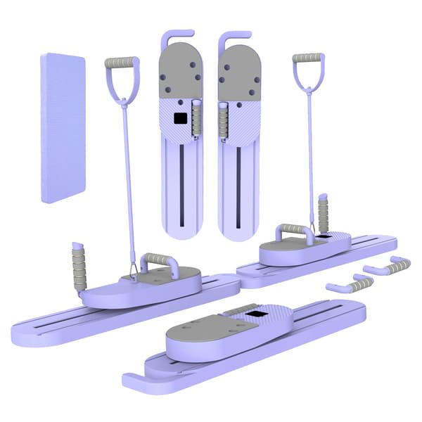 Pilates Board, Aftageligt Design, Multifunktionelle Tilbehør,LILLA