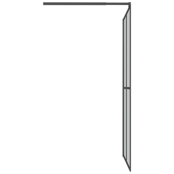 Brusekabine, Tempereret Glasdesign, Nem Montering,hær grøn