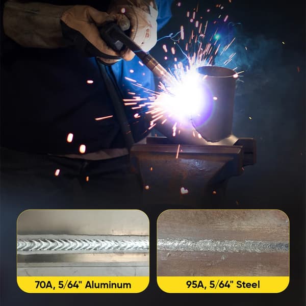Svetsmaskin, Mångprocesskapacitet, Bärbar Design,HVM205P