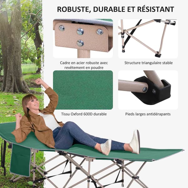 Campingkåta, Bärbar Design, Kraftig Ram,grön