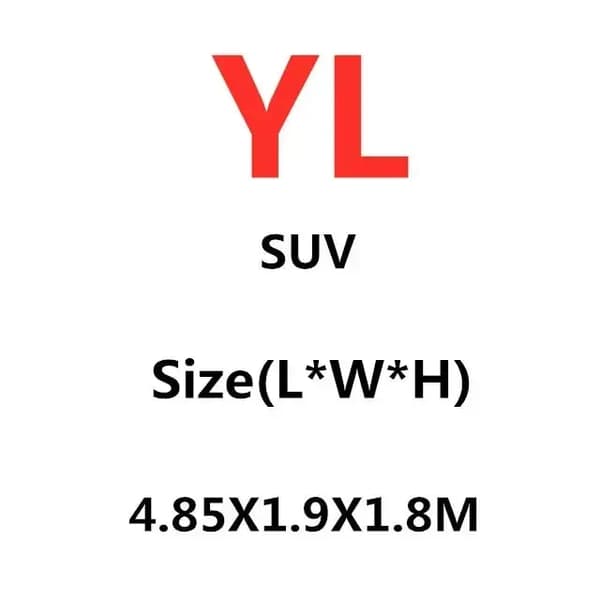 Bilcover, Universel Pasform, Vandtæt Materiale,YL