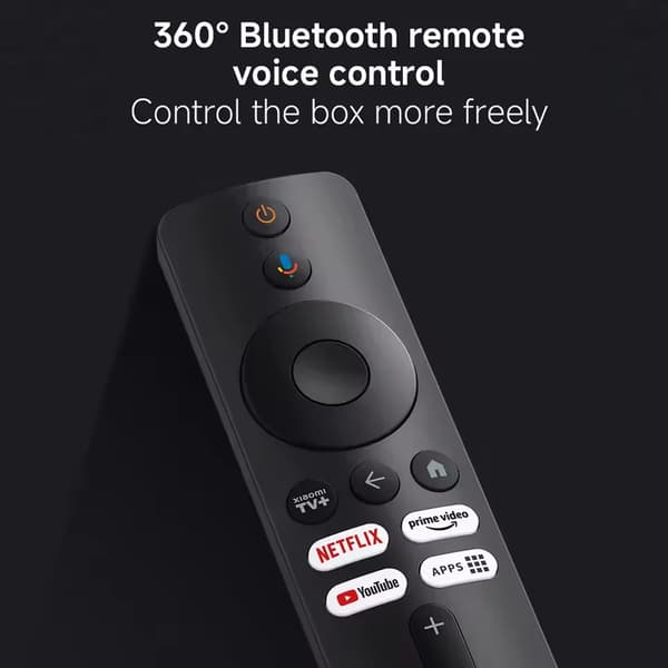 Media Player, 4K UHD, Google TV,Svart