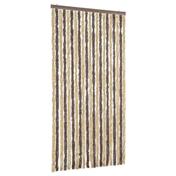 Flugskärm Gardin, Hållbart Material, Mångsidig Användning,Brun