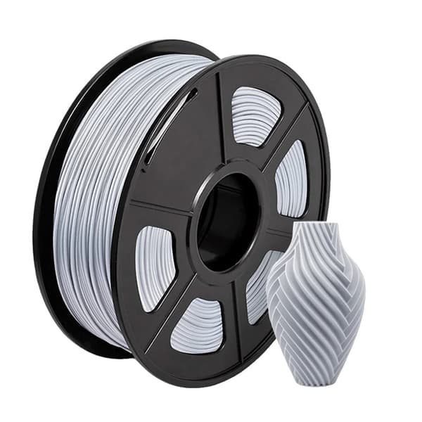 3D-printer filament, høj kompatibilitet, miljøvenligt materiale,PLA Sølv