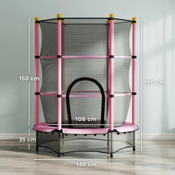 Trampolin, Sikkerhedsnet, Polstrede Stænger,T1003-01-10092