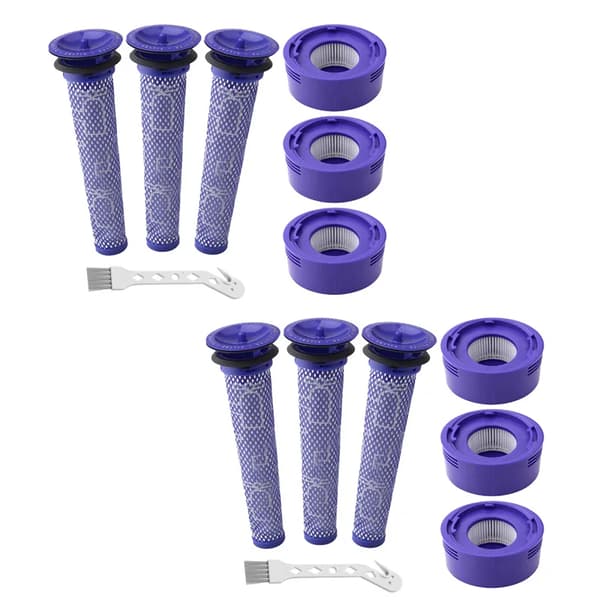 Støvsugerfiltre, HEPA-ydeevne, Vaskbart design,6PCS