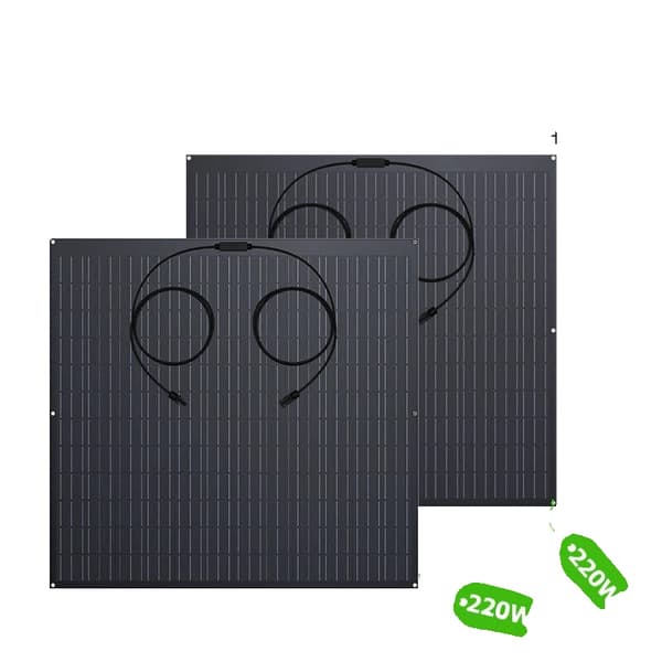 Solpanel, Fleksibelt Design, Høj Effektivitet,240W-2