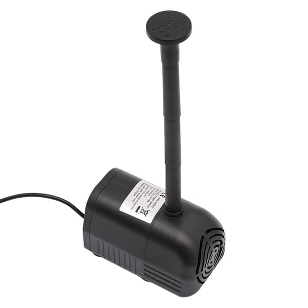 Vattenpump Fontän, Solenergi, Hög Effektivitet,svart