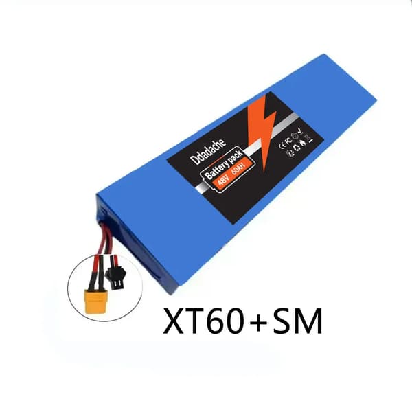 Batteripack, 60000mAh kapacitet, 48V spänning,13S4P-XT60-SM