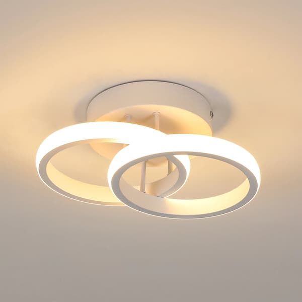 Loftlampe, Energibesparende LED, Moderne Design,Hvid-3000K
