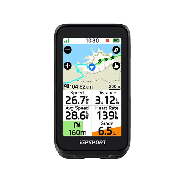 GPS Cykeldator, Anpassningsbar Navigation, Förlängd Batteritid, BiNavi Air