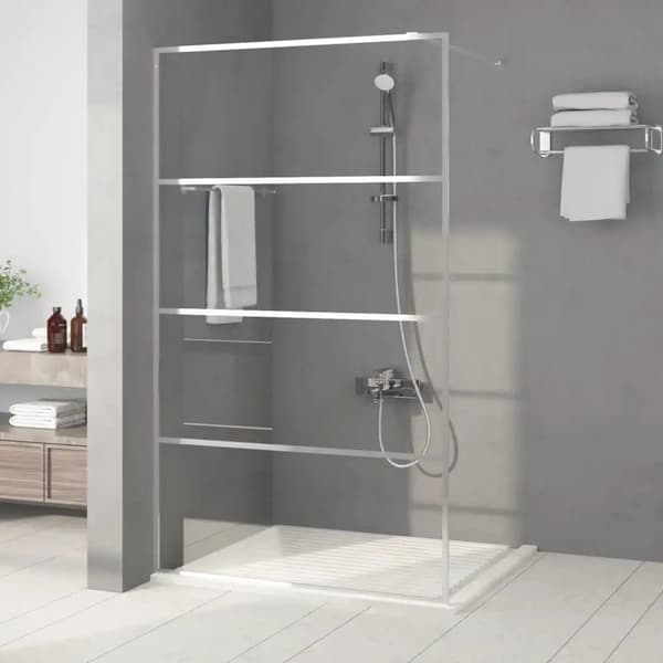 Brusevægspanel, hærdet glas, stilfuldt design,hær grøn