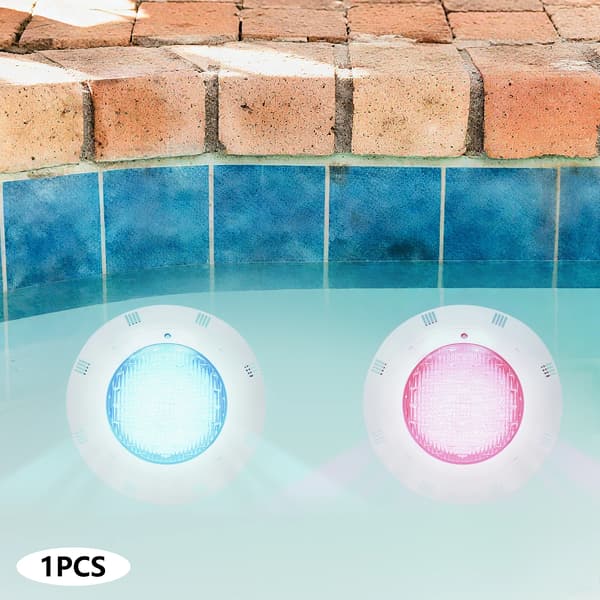 LED Pool Light, 11 Lystilstande, IP68 Vandtæt,Blå, 41-50W