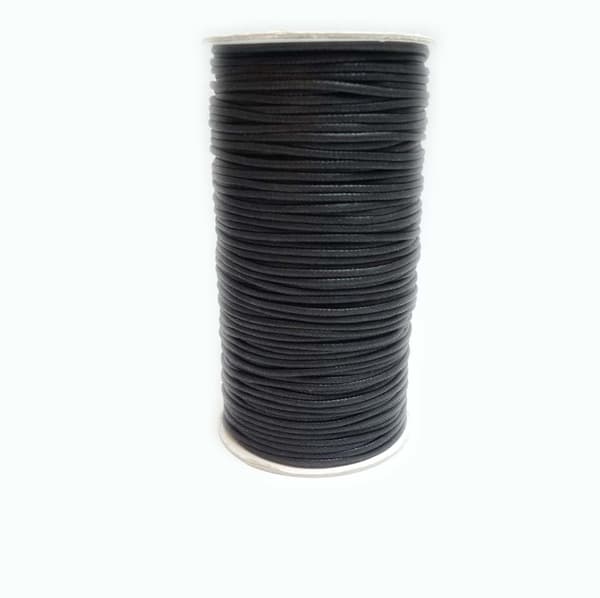 1,5mm svart cord 1 meter