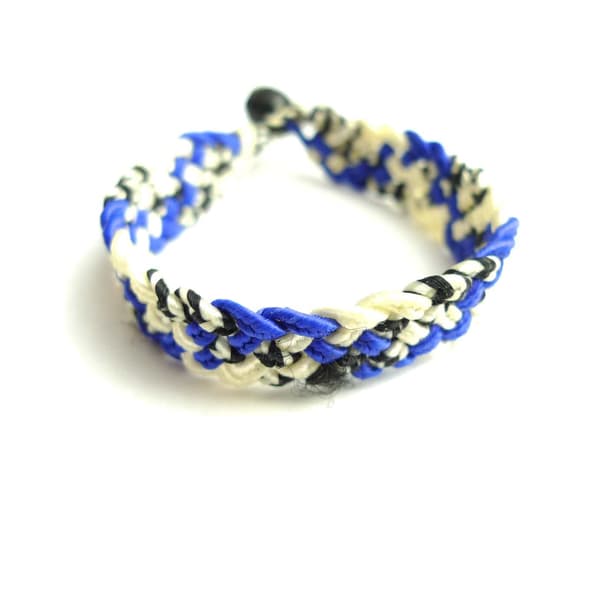 Armband Svart/Vit/Blå