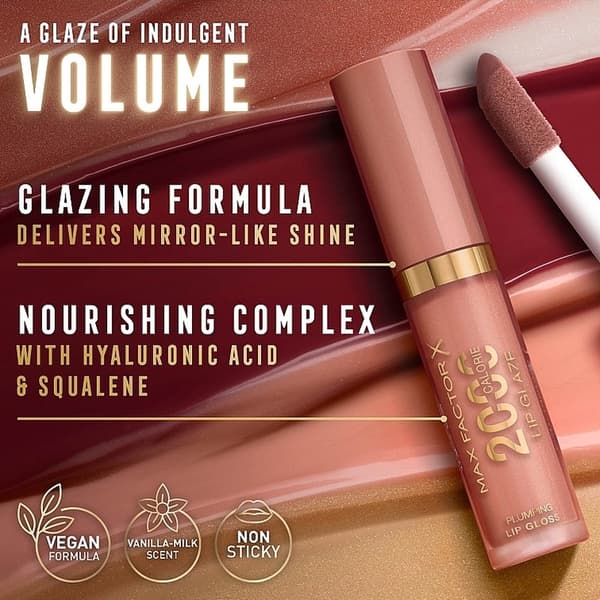 Max Factor 2000 Calorie Lip Glaze - Silk Sheets 4,4ml
